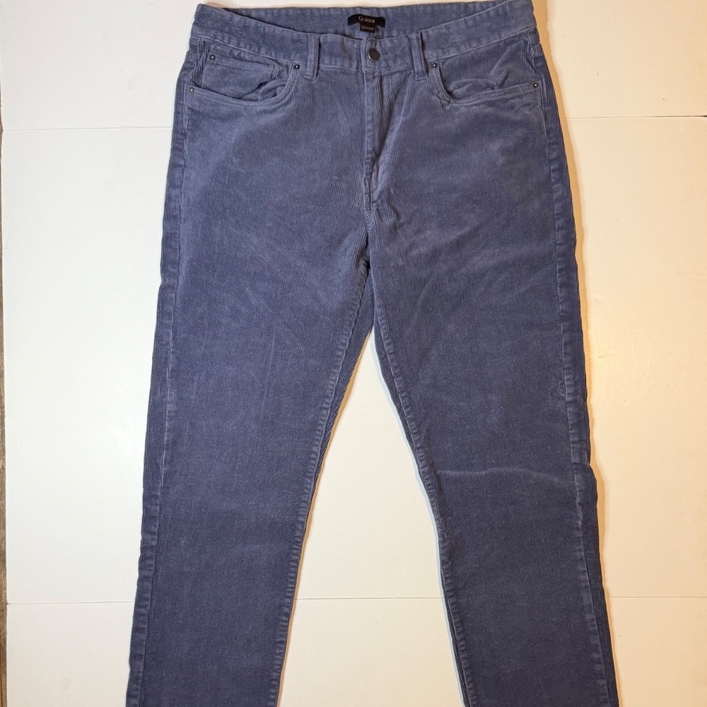 Quince Organic Stretch Corduroy Pants Storm Blue 32x30